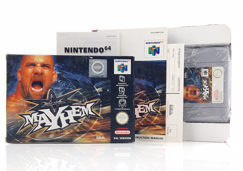 Nintendo 64 Spiel : WCW World Championship Wrestling Mayhem - N64 OVP PAL EUR