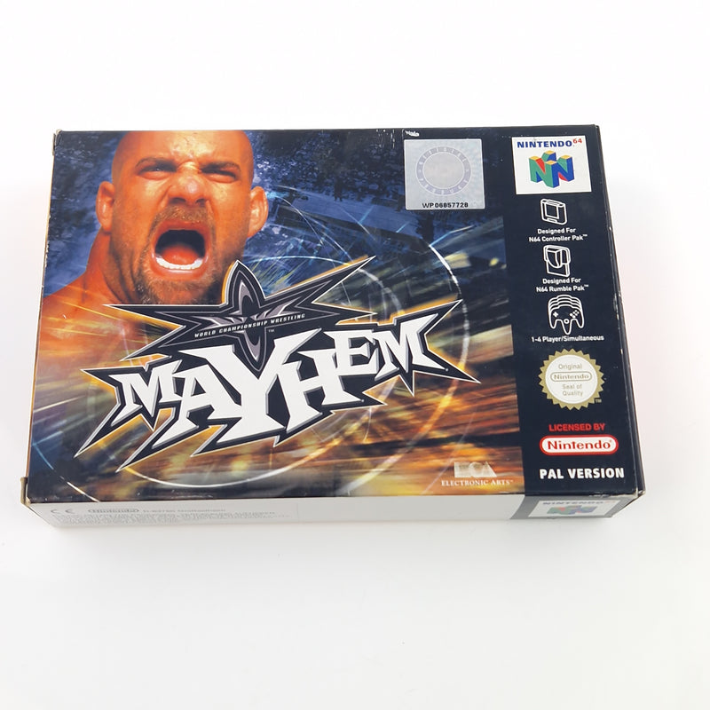 Nintendo 64 Spiel : WCW World Championship Wrestling Mayhem - N64 OVP PAL EUR