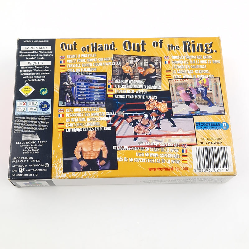 Nintendo 64 Spiel : WCW World Championship Wrestling Mayhem - N64 OVP PAL EUR