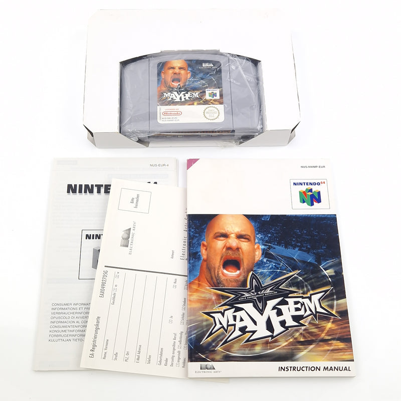 Nintendo 64 Spiel : WCW World Championship Wrestling Mayhem - N64 OVP PAL EUR