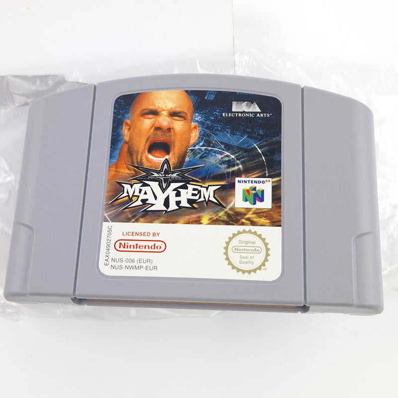 Nintendo 64 Spiel : WCW World Championship Wrestling Mayhem - N64 OVP PAL EUR