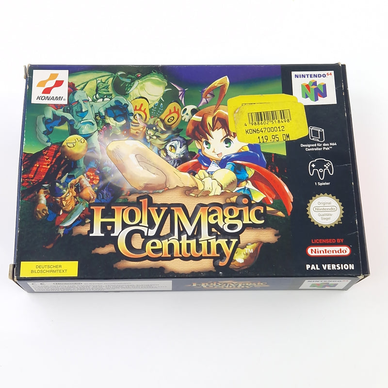 Nintendo 64 Spiel : Holy Magic Century - N64 Modul Anleitung OVP cib / PAL NOE
