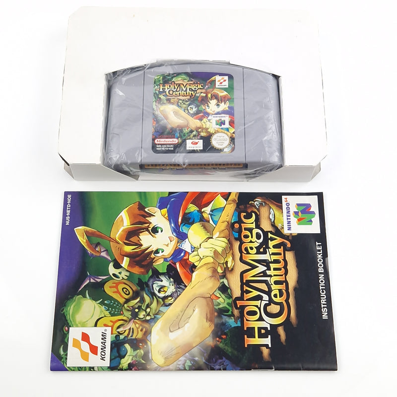 Nintendo 64 Spiel : Holy Magic Century - N64 Modul Anleitung OVP cib / PAL NOE