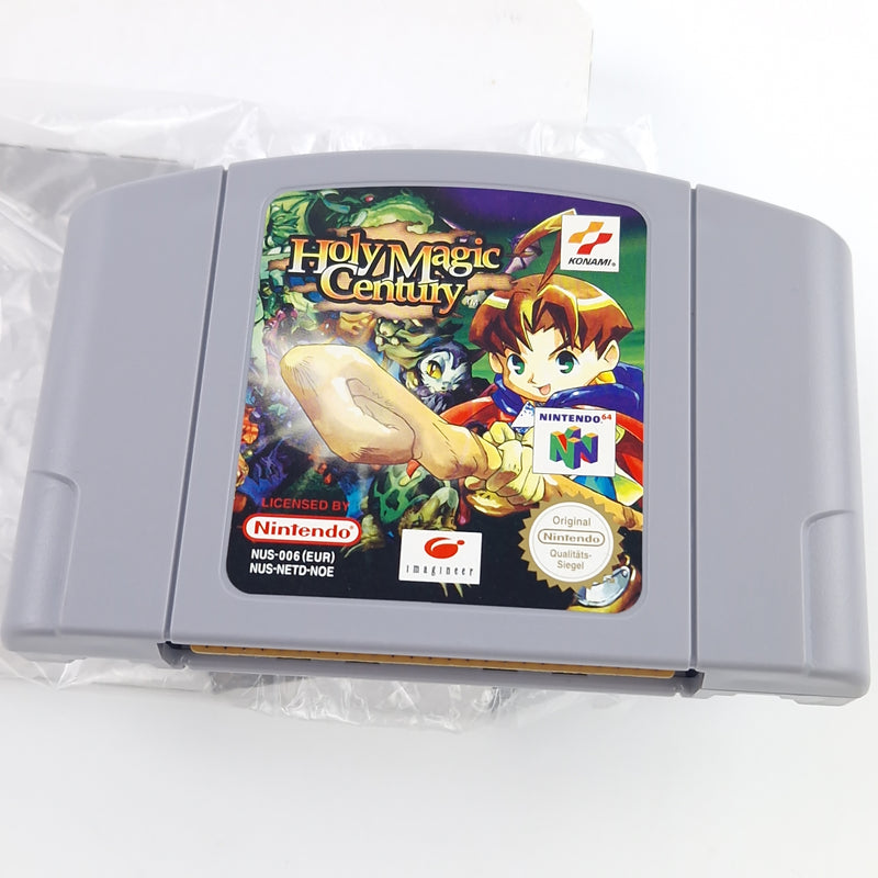 Nintendo 64 Spiel : Holy Magic Century - N64 Modul Anleitung OVP cib / PAL NOE