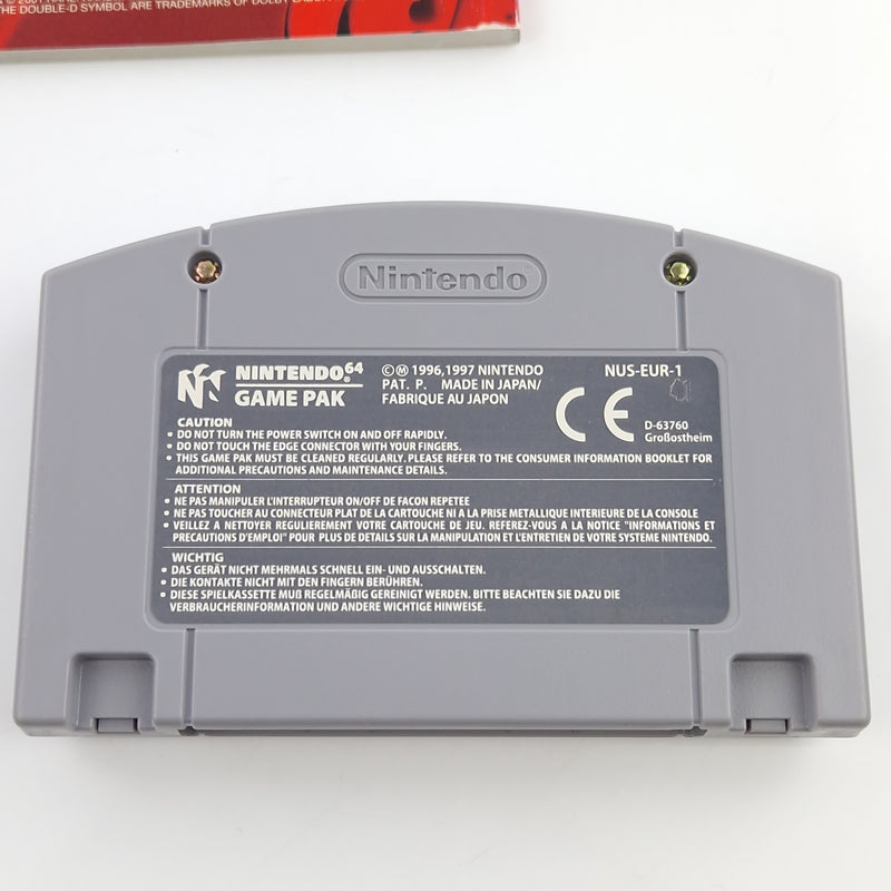 Nintendo 64 Spiel : Conkers BAD FUR DAY - N64 Modul Anleitung OVP / PAL EUR