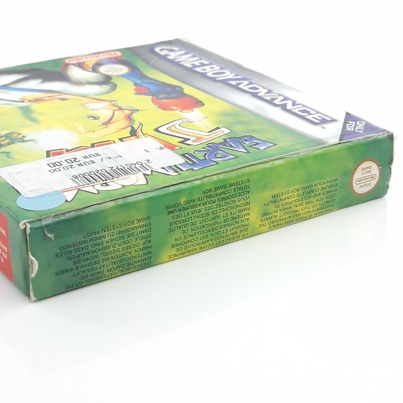Nintendo Game Boy Advance Spiel : Earthworm Jim - Modul Anleitung OVP / GBA PAL