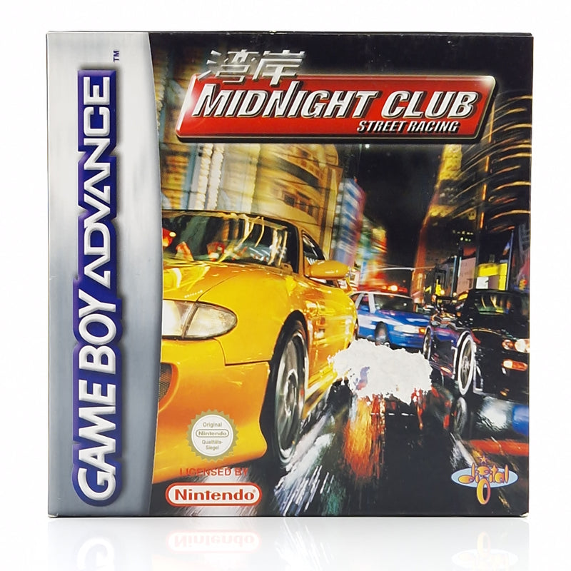 Nintendo Game Boy Advance Spiel : Midnight Club - Modul Anleitung OVP / GBA PAL