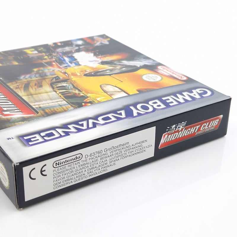 Nintendo Game Boy Advance Spiel : Midnight Club - Modul Anleitung OVP / GBA PAL