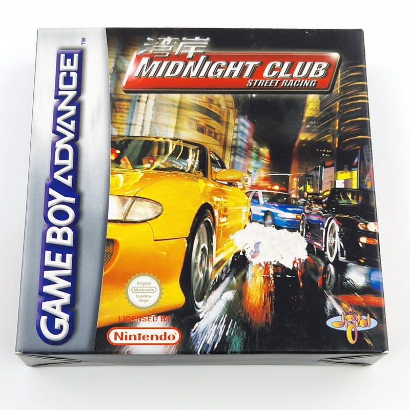 Nintendo Game Boy Advance Spiel : Midnight Club - Modul Anleitung OVP / GBA PAL