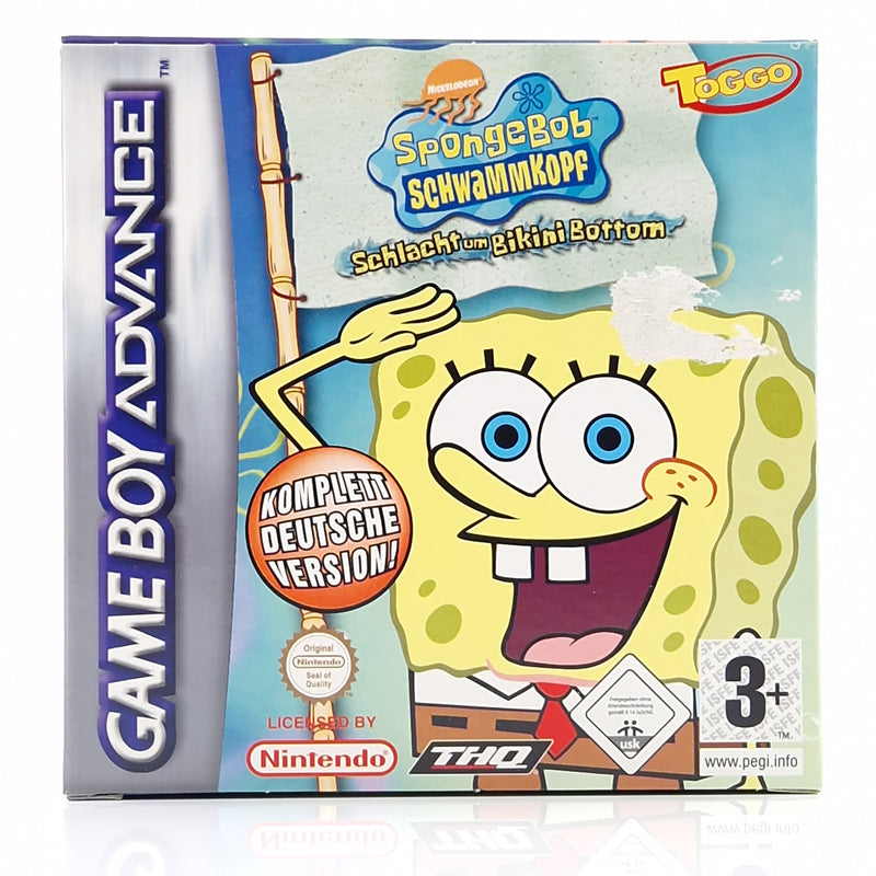 Nintendo Game Boy Advance : Spongebob Schwammkopf Schlacht um Bikini Bottom OVP