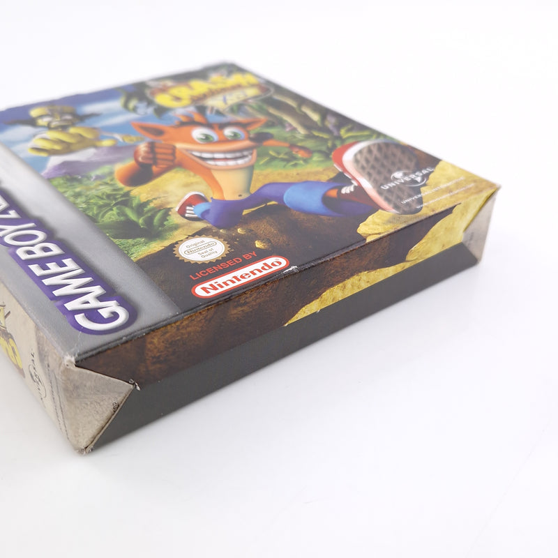 Nintendo Game Boy Advance : Crash Bandicoot XS - Modul Anleitung OVP / GBA PAL