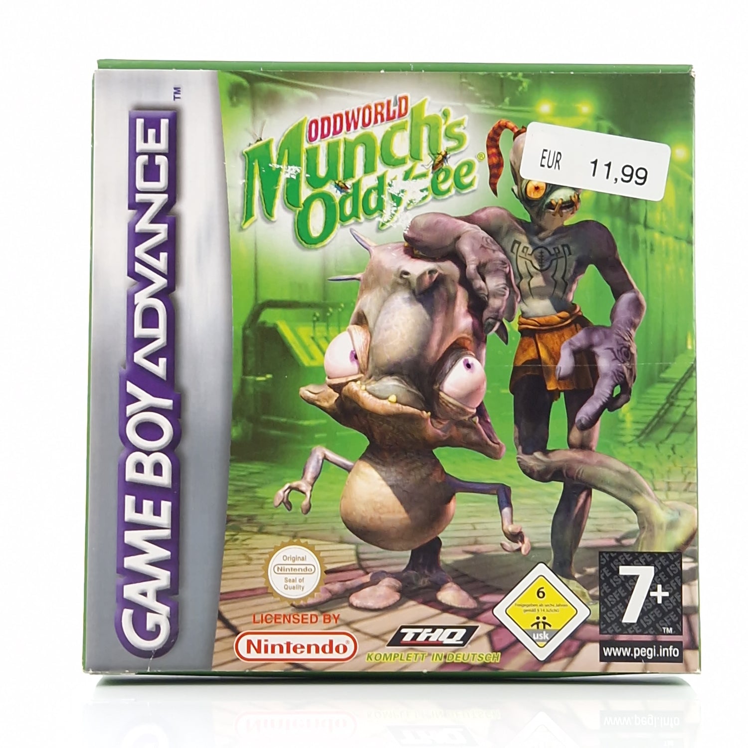 Nintendo Game Boy Advance Spiel : Oddworld Munchs Oddysee - GBA OVP PAL