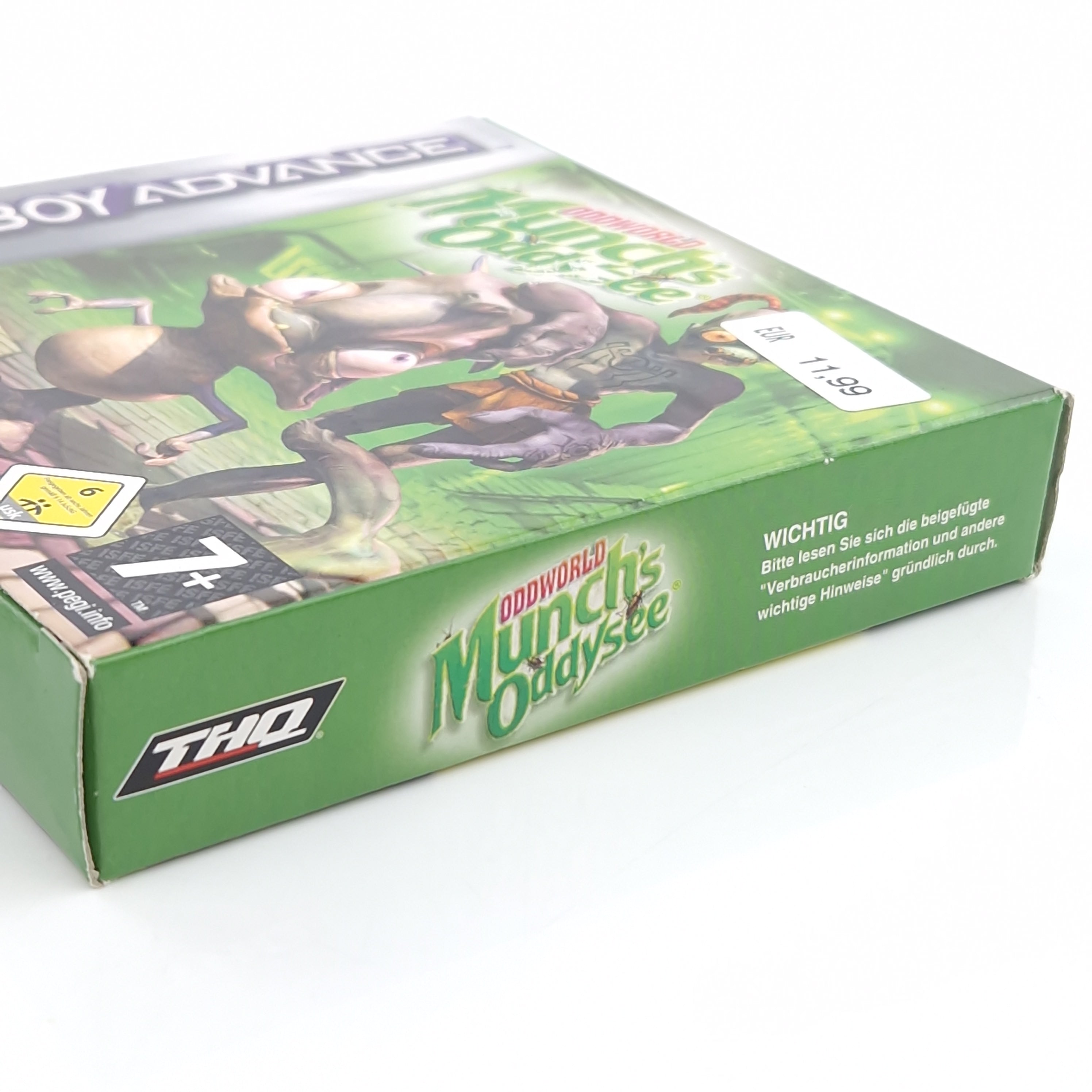 Game Boy Advance Spiel – Oddworld Munchs Oddysee OVP PAL