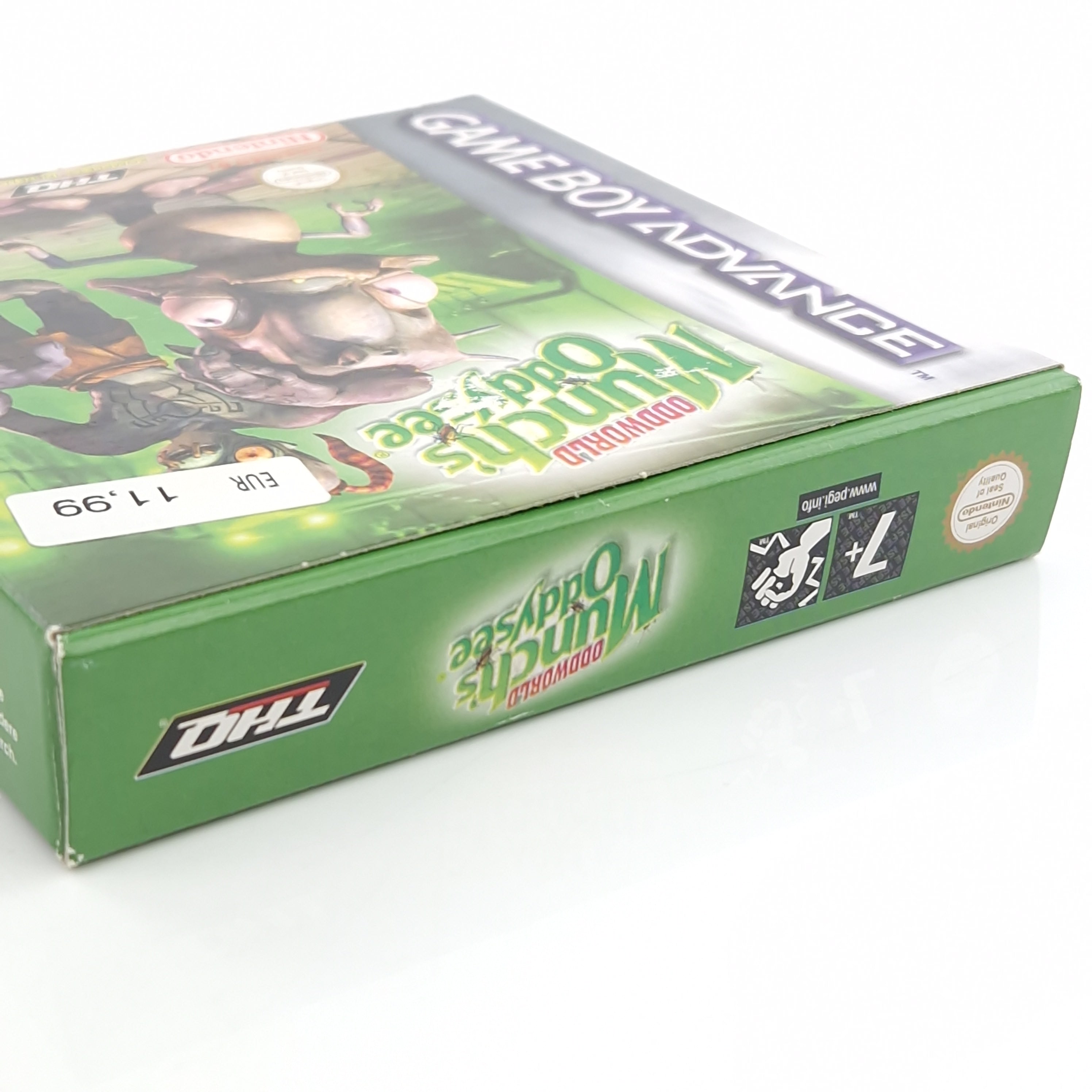 Game Boy Advance Spiel – Oddworld Munchs Oddysee OVP PAL