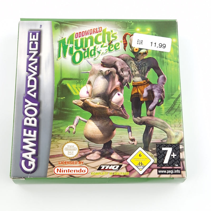 Nintendo Game Boy Advance Spiel : Oddworld Munchs Oddysee - GBA OVP PAL