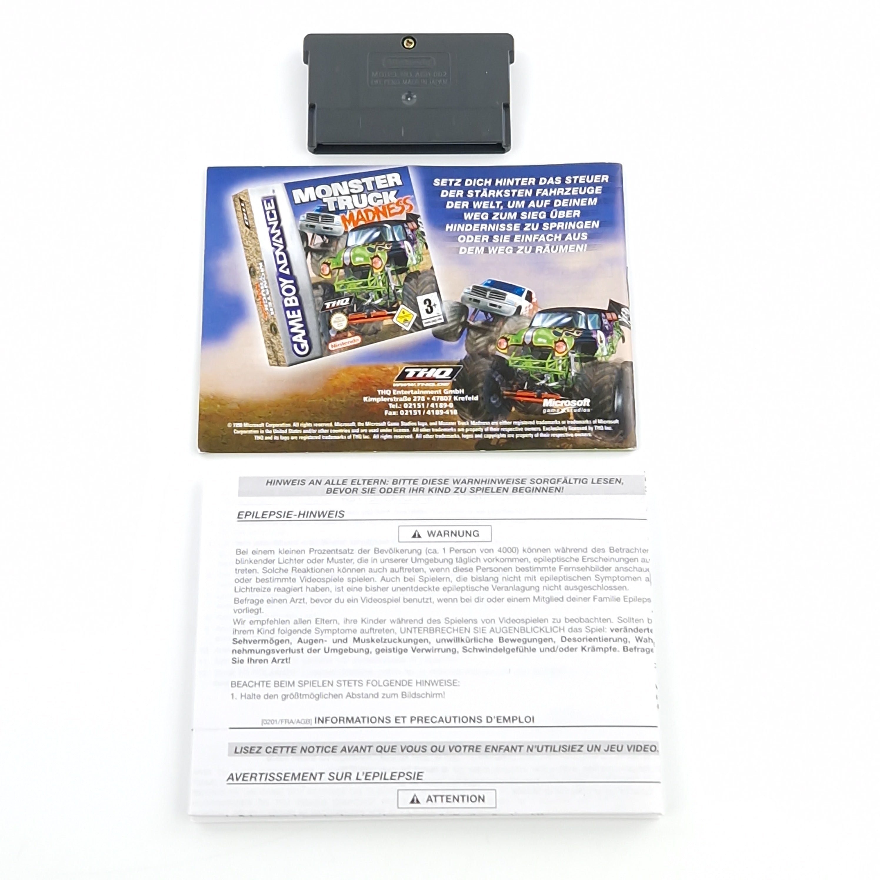 Game Boy Advance Spiel – Oddworld Munchs Oddysee OVP PAL