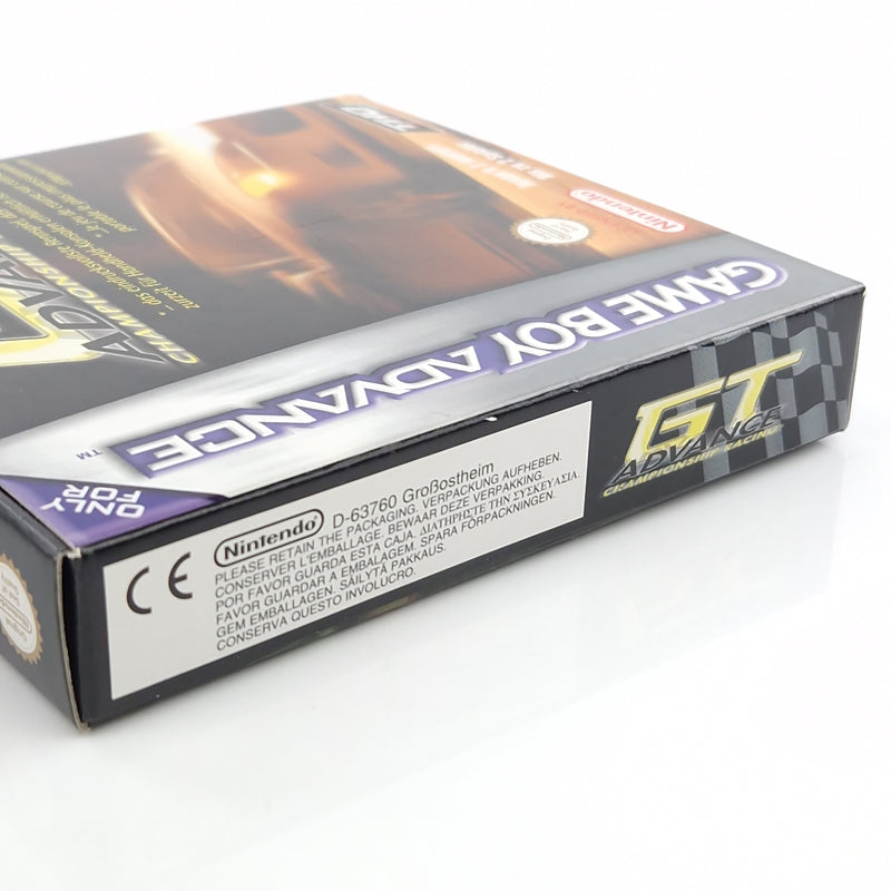Nintendo Game Boy Advance Spiel : GT Advance Championship Racing - GBA OVP PAL