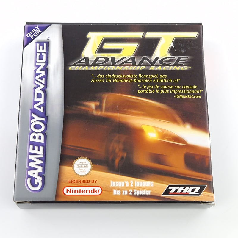 Nintendo Game Boy Advance Spiel : GT Advance Championship Racing - GBA OVP PAL