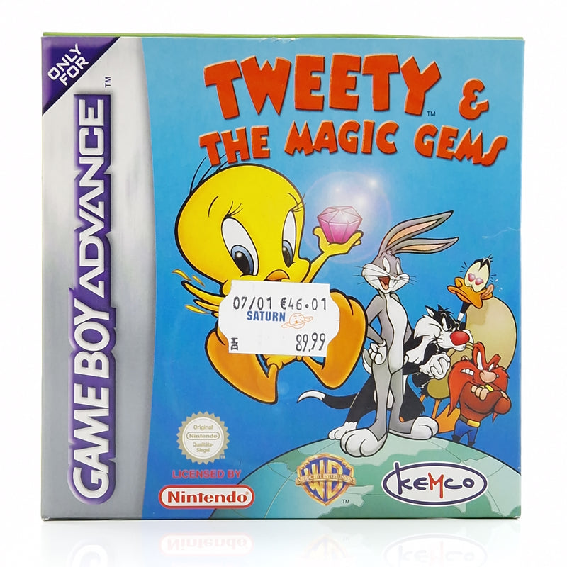 Nintendo Game Boy Advance Spiel : Tweety & The Magic Gems - GBA OVP PAL