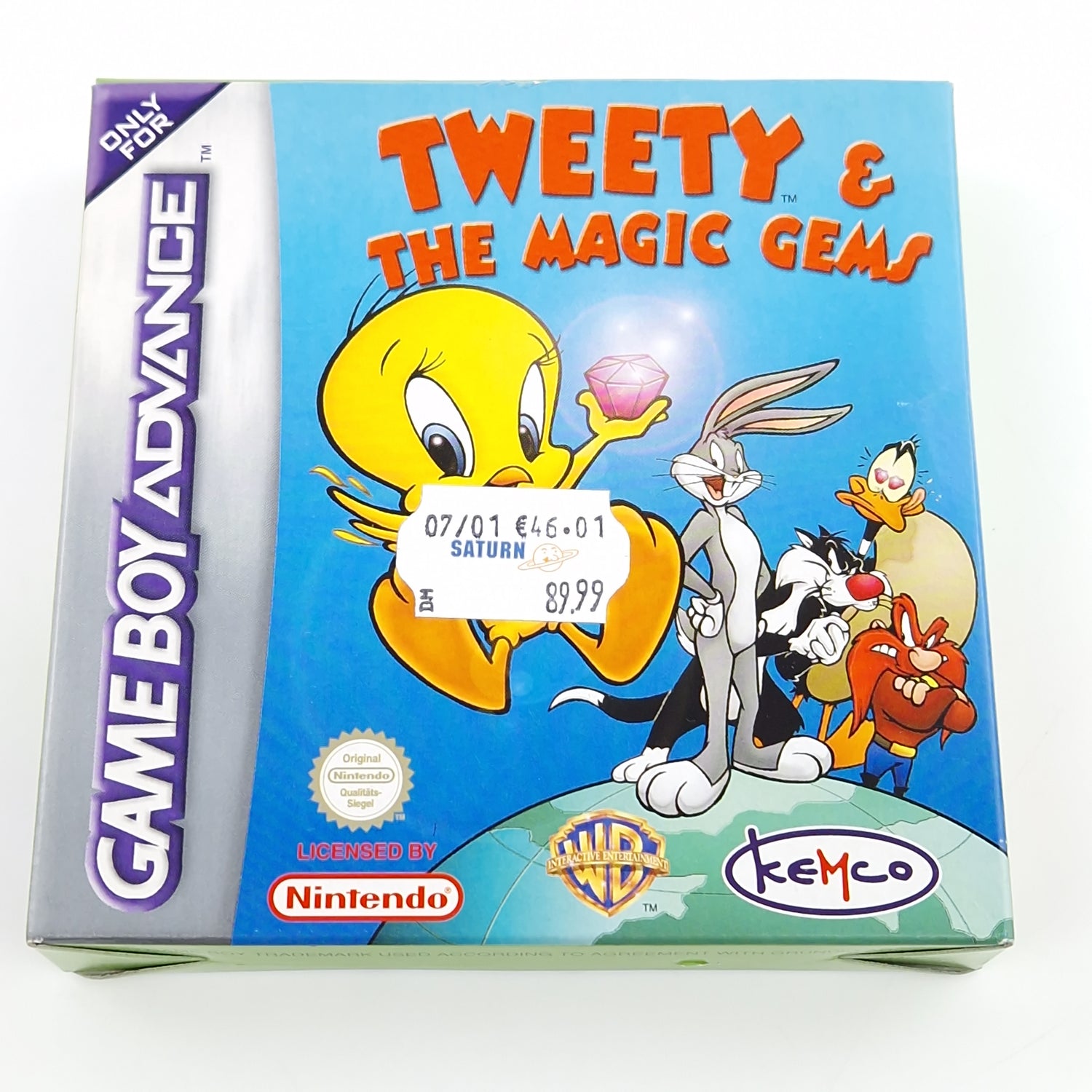 Nintendo Game Boy Advance Spiel : Tweety & The Magic Gems - GBA OVP PAL