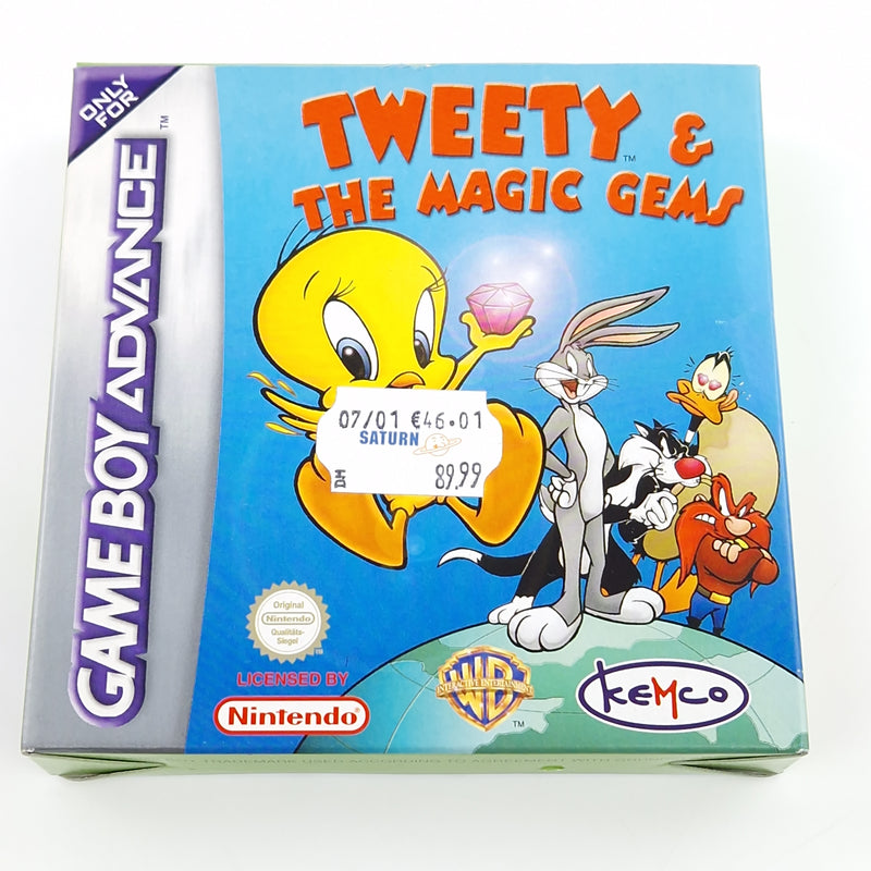 Nintendo Game Boy Advance Spiel : Tweety & The Magic Gems - GBA OVP PAL