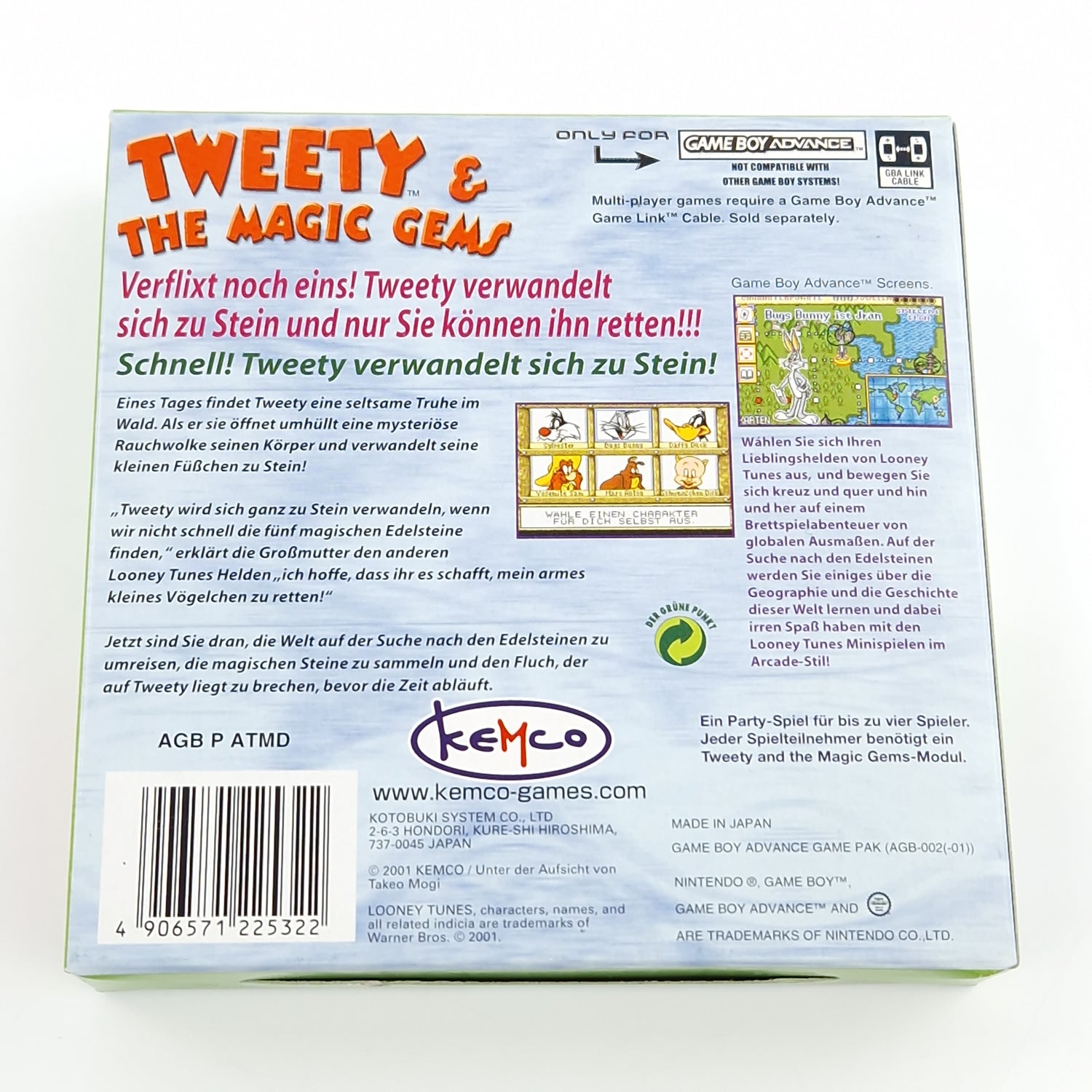Nintendo Game Boy Advance Spiel : Tweety & The Magic Gems - GBA OVP PAL