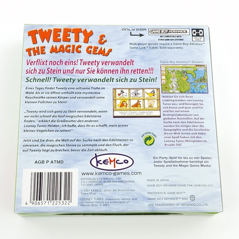 Nintendo Game Boy Advance Spiel : Tweety & The Magic Gems - GBA OVP PAL