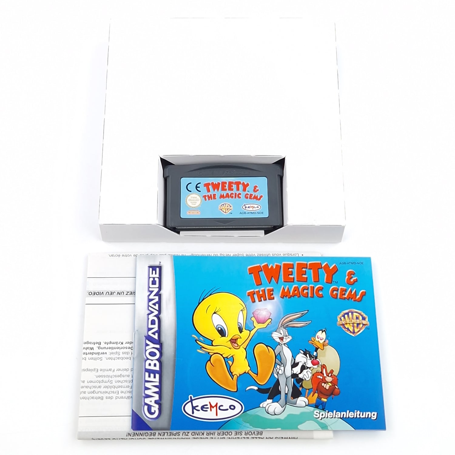Nintendo Game Boy Advance Spiel : Tweety & The Magic Gems - GBA OVP PAL