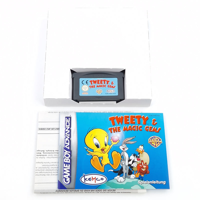 Nintendo Game Boy Advance Spiel : Tweety & The Magic Gems - GBA OVP PAL