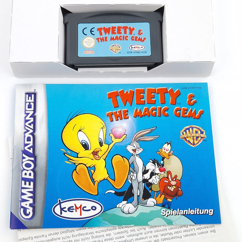 Nintendo Game Boy Advance Spiel : Tweety & The Magic Gems - GBA OVP PAL