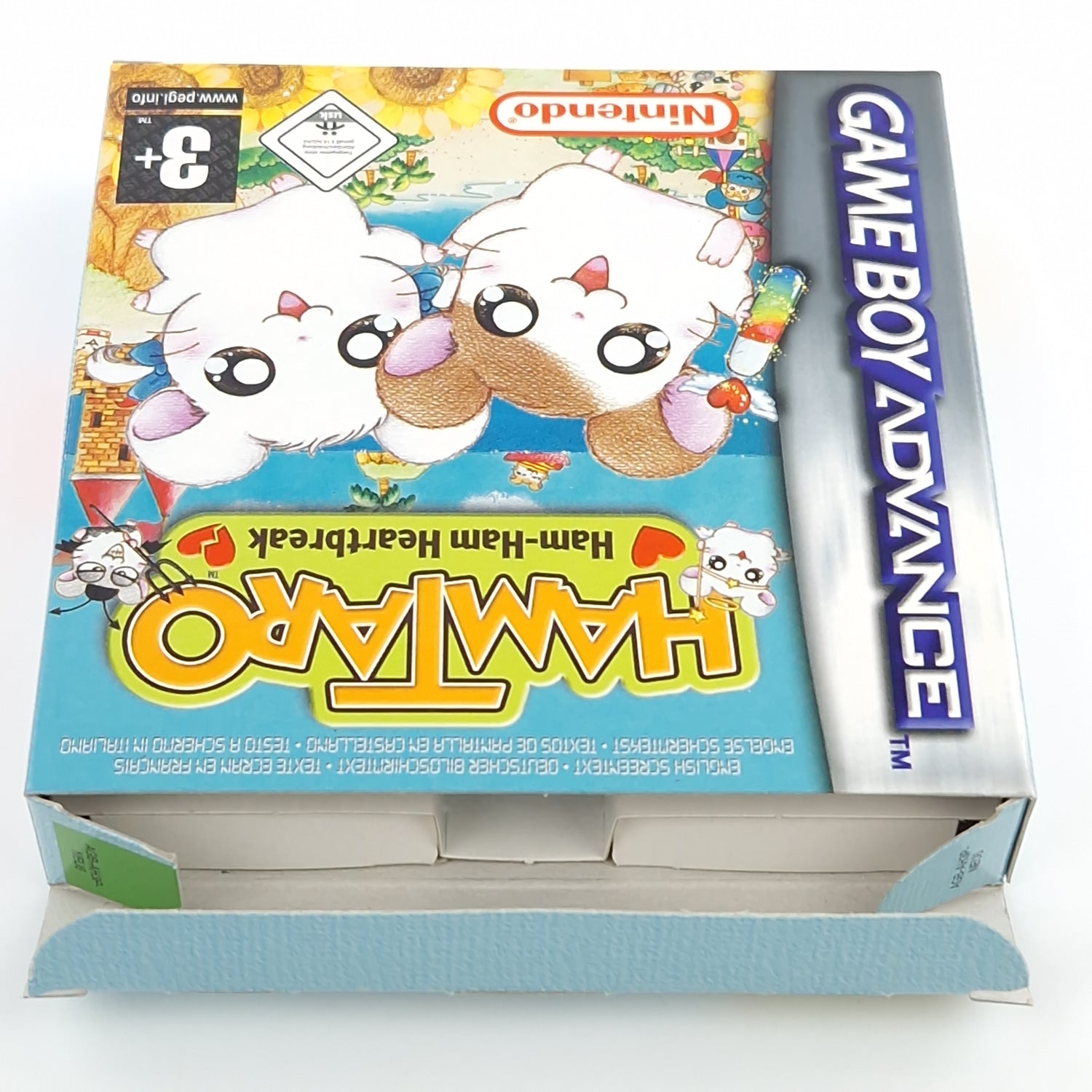 Nintendo Game Boy Advance Spiel : Hamtaro Ham-Ham Heartbreak - GBA OVP PAL