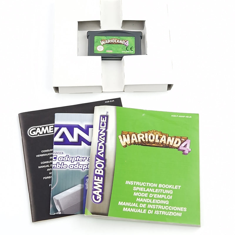 Nintendo Game Boy Advance Spiel : Warioland 4 - Gameboy GBA OVP PAL