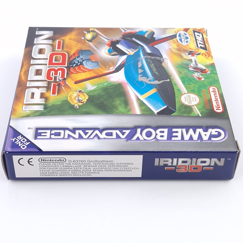 Nintendo Game Boy Advance Spiel : Iridon 3D - Gameboy GBA OVP PAL