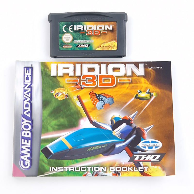 Nintendo Game Boy Advance Spiel : Iridon 3D - Gameboy GBA OVP PAL
