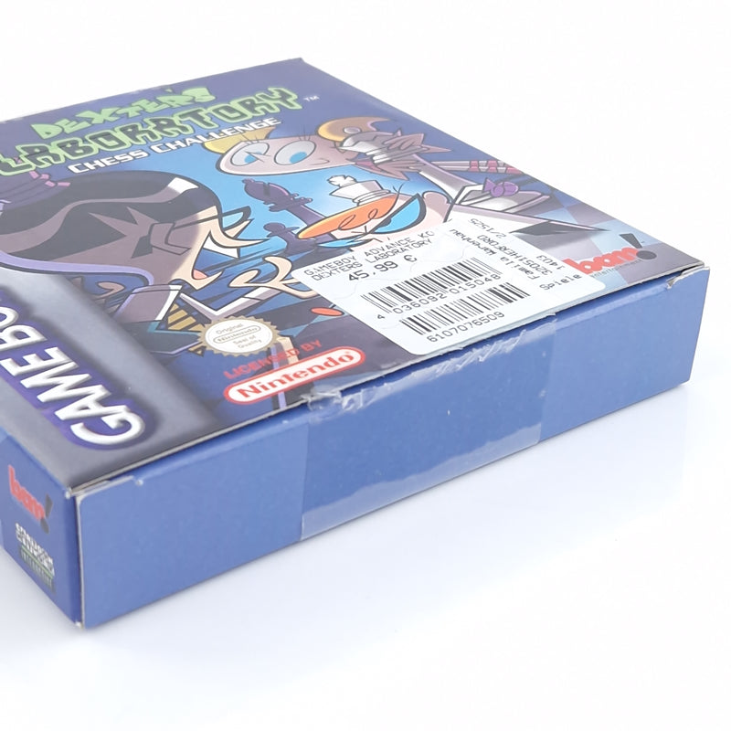 Nintendo Game Boy Advance : Dexter´s Laboratory Chess Challenge - OVP GBA PAL