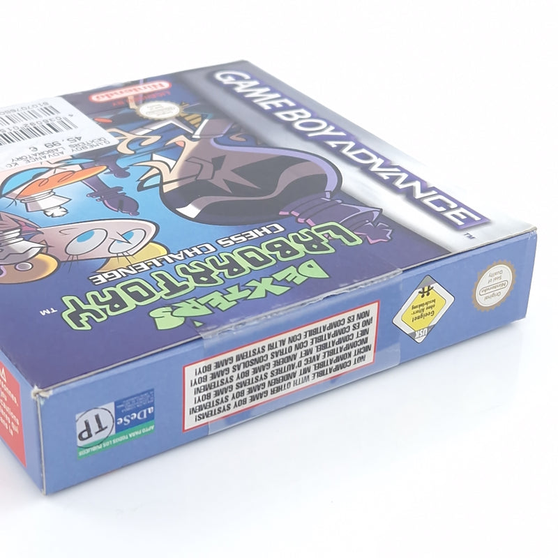 Nintendo Game Boy Advance : Dexter´s Laboratory Chess Challenge - OVP GBA PAL