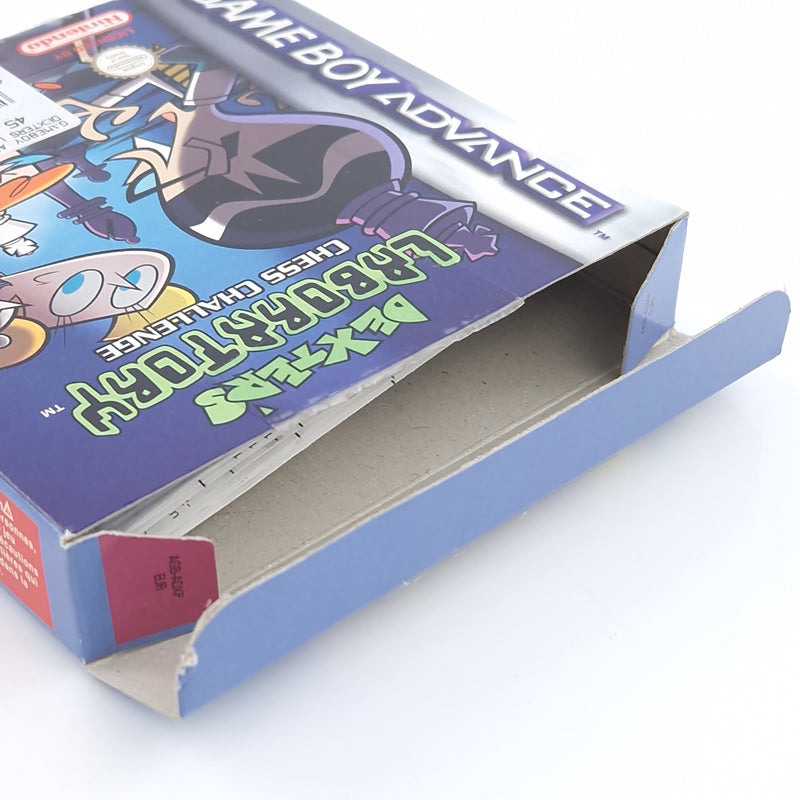 Nintendo Game Boy Advance : Dexter´s Laboratory Chess Challenge - OVP GBA PAL