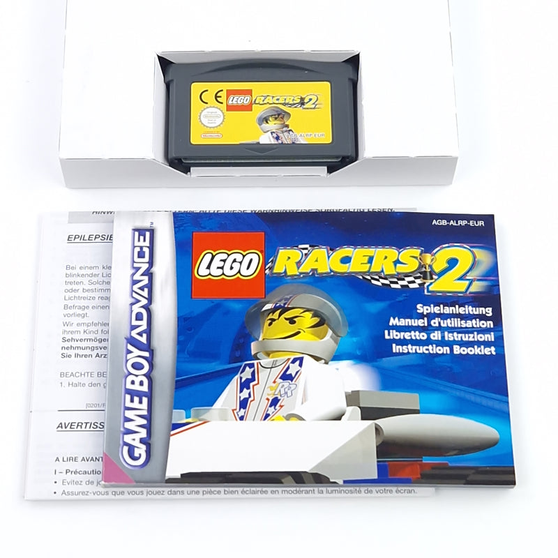 Nintendo Game Boy Advance Spiel : Lego Racers 2 - Modul Anleitung OVP / PAL GBA