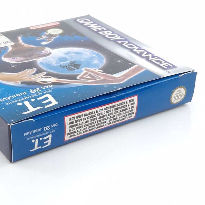 Nintendo Game Boy Advance Spiel : E.T. der Ausserirdische das 20 Jubiläum OVP