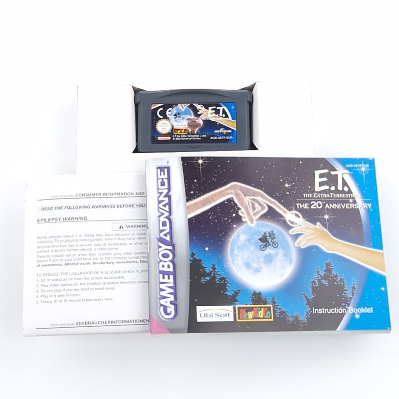 Nintendo Game Boy Advance Spiel : E.T. der Ausserirdische das 20 Jubiläum OVP