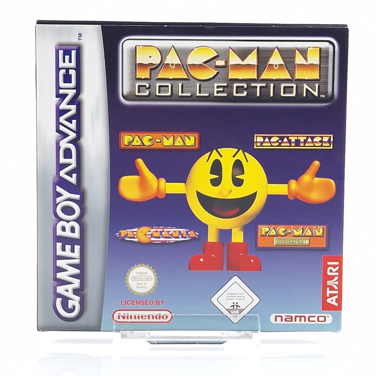 Nintendo Game Boy Advance Spiel : Pac-Man Collection - Modul Anl. OVP / PAL GBA