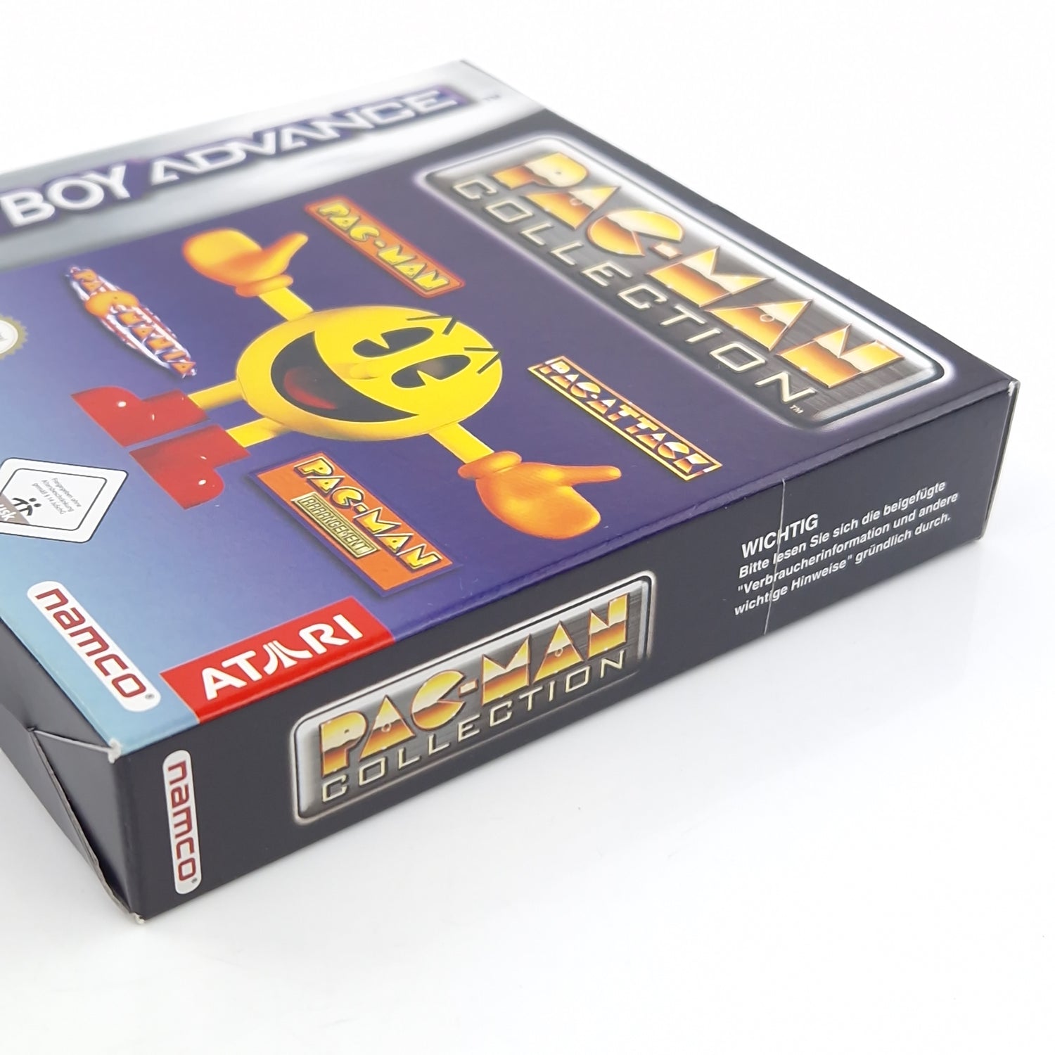 Nintendo Game Boy Advance Spiel : Pac-Man Collection - Modul Anl. OVP / PAL GBA