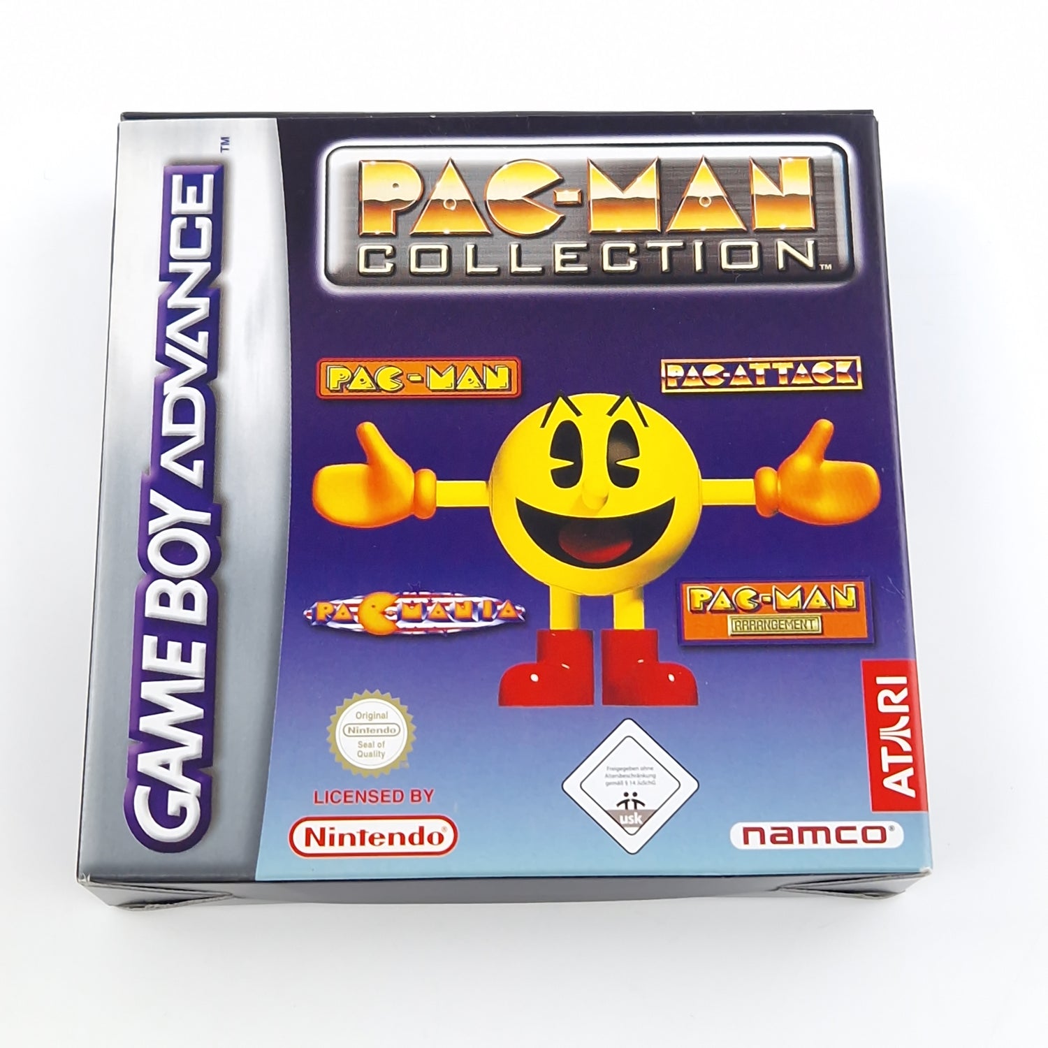 Nintendo Game Boy Advance Spiel : Pac-Man Collection - Modul Anl. OVP / PAL GBA