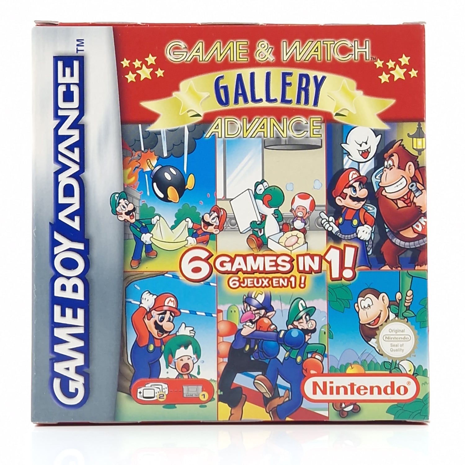 Nintendo Game Boy Advance Spiel : Game & Watch Gallery 6 Games in 1 - GBA OVP