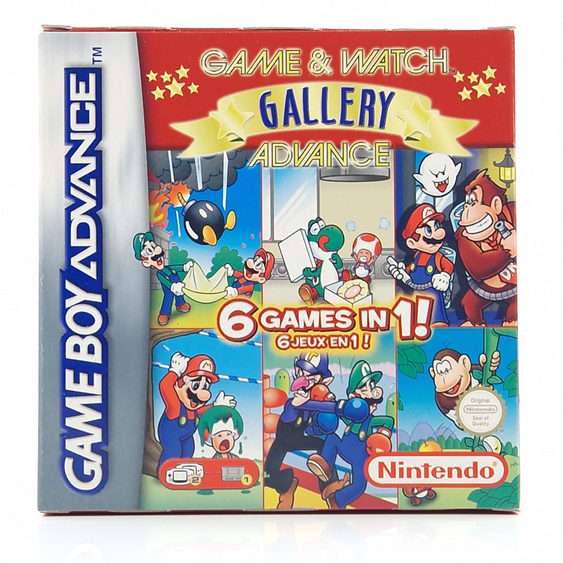 Nintendo Game Boy Advance Spiel : Game & Watch Gallery 6 Games in 1 - GBA OVP