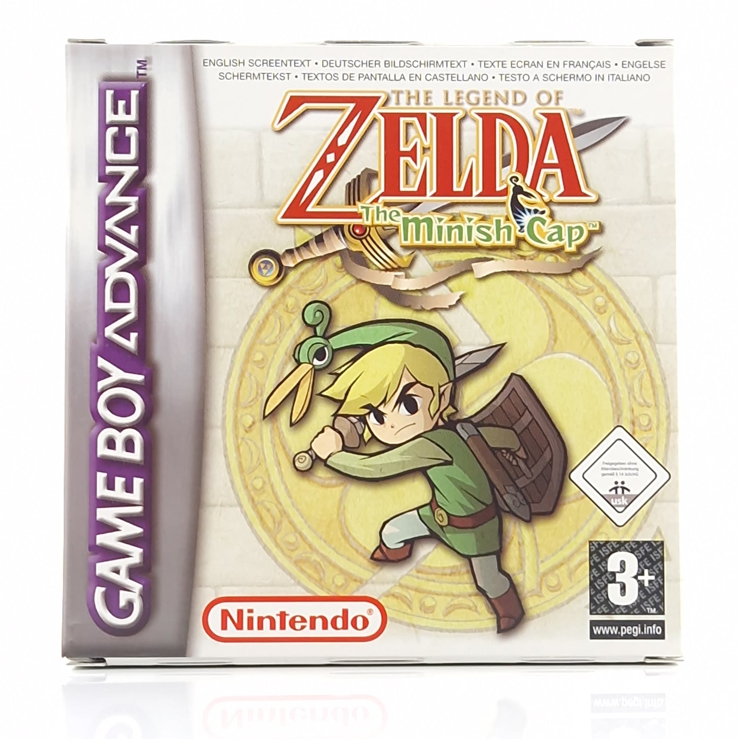 Nintendo Game Boy Advance Spiel : The Legend of Zelda The minish Cap - GBA OVP