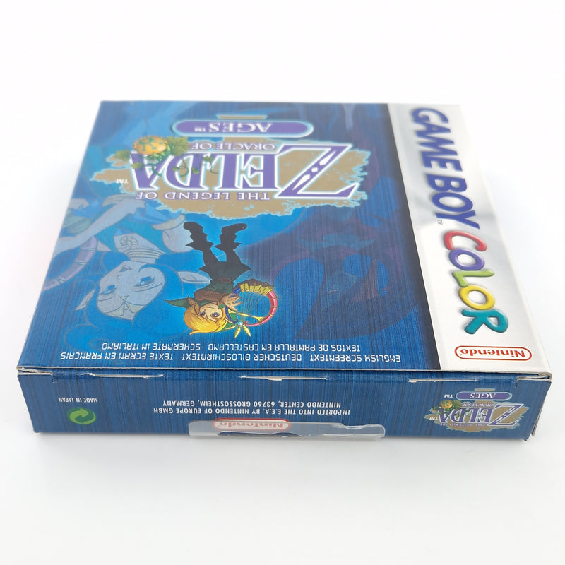 Nintendo Game Boy Color Spiel : The Legend of Zelda Oracle of Ages - GBA OVP PAL