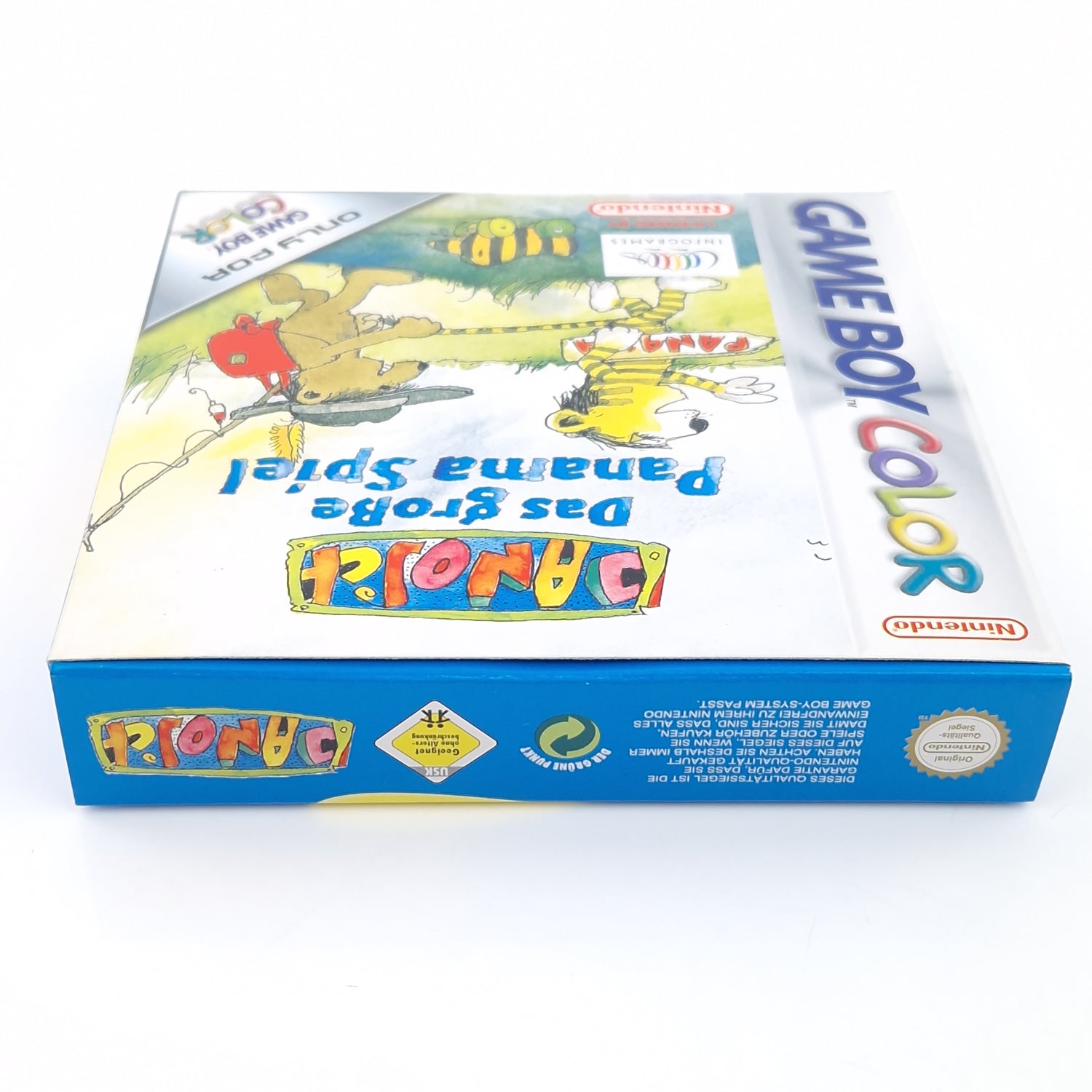 Nintendo Game Boy Color Spiel : Janosch das große Panama Spiel - GBC OVP PAL