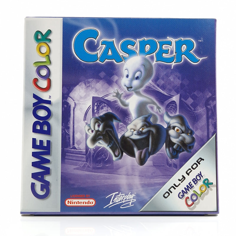 Nintendo Game Boy Color Spiel : Casper - GBC Modul Anleitung OVP PAL