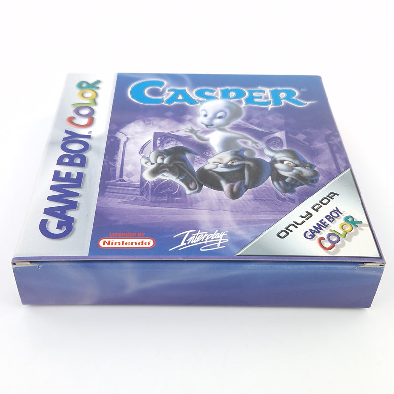 Nintendo Game Boy Color Spiel : Casper - GBC Modul Anleitung OVP PAL